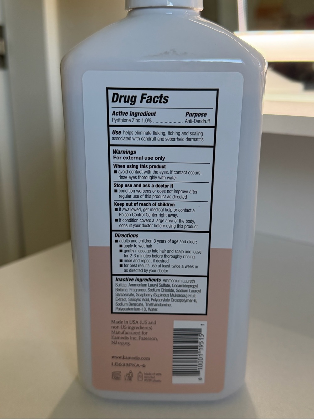 Kamedis Itcy Dry Scalp Control Dandruff Shampoo & Seborrheic Dermatitis Relief - Picture 8 of 8